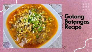 Gotong Batangas Recipe [upl. by Fortin]