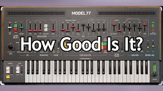 How Good Is It  Model 77 Dual Layer Synth by Softube  New Synth Emulation  Review Presets Demo [upl. by Sheryle]