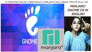 indianindiakorean How To Download Manjaro GenomeGenome In English  National Cyber Tech [upl. by Kancler]