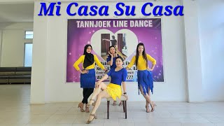 Mi Casa Su Casa Line Dance  Low Intermediate Level [upl. by Alexander989]