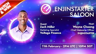 ENJINSTARTER Saloon Live Taping  Voltage Finance IDO AMA [upl. by Ailliw]