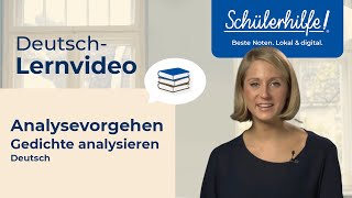 Gedichtanalyse  Textanalyse amp interpretation🎓 Schülerhilfe Lernvideo Deutsch [upl. by Falcone]