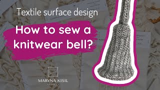 How to sew a knitwear bell [upl. by Eimmaj728]