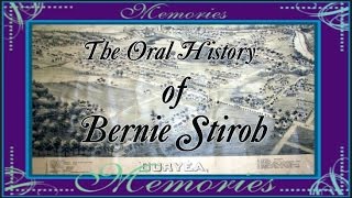 Bernie Stiroh Oral History of Duryea PA Pt 1 [upl. by Pachton65]