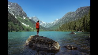 Hiking Alone to Pingston Lake  Revelstoke BC [upl. by Atsed]