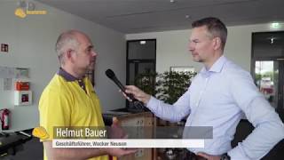 Interview Helmut Bauer über den Wacker Neuson Standort Reichertshofen [upl. by Shaine]