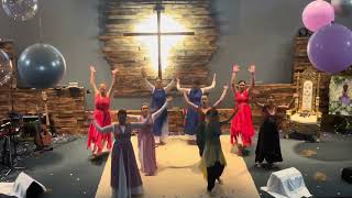 VÍDEO INÉDITO Medley gospel de coreografia [upl. by Ayahs]