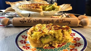 Ricetta PASTA MATTA Torta salata con zucchine [upl. by Ranit582]