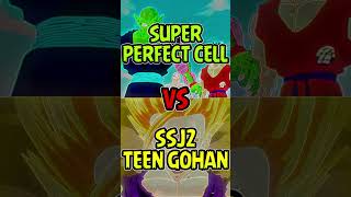 Super Perfect Cell vs SSJ2 Gohan shorts [upl. by Red]