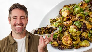 Air Fryer Brussel Sprouts [upl. by Nwadrebma]