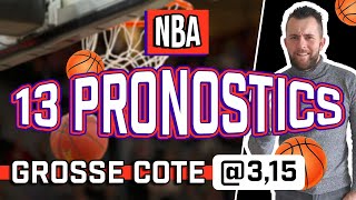 Mes Pronostics NBA du 30 Novembre  13 Pronos [upl. by Eciryt414]