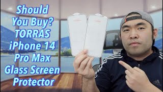 Should You Buy TORRAS iPhone 14 Pro Max Glass Screen Protector [upl. by Sergent621]