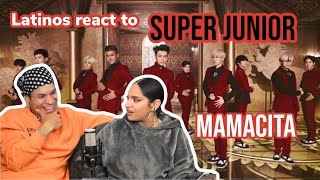 Latinos Rect to SUPER JUNIOR  MAMACITA 🔥🔥  reaction video FEATURE FRIDAY [upl. by Llerrehc]