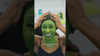 Cynthia turns into Elphaba from Wicked movie [upl. by Maure]