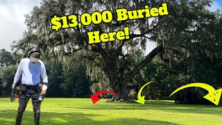 Metal Detecting Florida where 13000 was buried in a field [upl. by Cran]