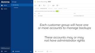 Acronis Backup CloudCreating a new customer account [upl. by Josephson]