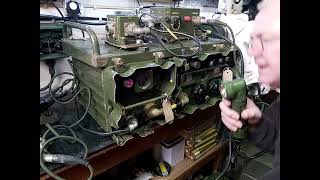 Larkspur British Army Military Radio C42 Powering On Procedure [upl. by Lyndsie968]