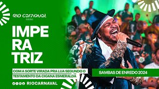 IMPERATRIZ Carnaval 2024  Sambas de Enredo  Clipe Oficial [upl. by Ferris]