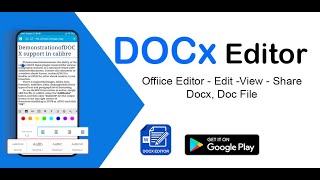 Word Editor Docx Editor amp Viewer [upl. by Toney]