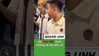 Mẹ Thùy Tiên quotƯngquot Chàng Rể Quang Linh Tìm Gặp Ngay Trước Khi Ra Về shorts [upl. by Allimrac]