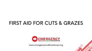 First Aid for Cuts amp Grazes [upl. by Renmus251]