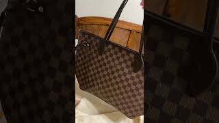 Unboxing LV Neverfull MM Damier Ebene [upl. by Jews855]