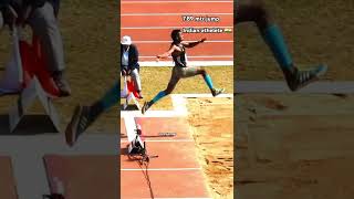 Khelo India 🇮🇳 youth game long jump record Holder 789 foryou shortvideo athletics youtubeshort [upl. by Kelcey652]