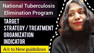 National Tuberculosis Elimination Program  New guidelines  psm communitymedicine norcet neetpg [upl. by Lanza]