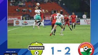 Shillong lajong fc vs ​⁠ Downtown hero fc 132end edition Durand cup Highlights video [upl. by Fezoj]