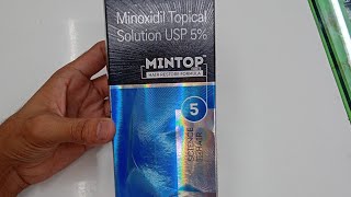 Mintop forte 5 solution packaging  hair growth solution  minoxidil hairgrowth drreddys [upl. by Suzette]