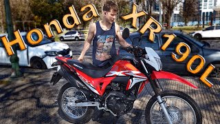 Review Honda XR 190 L [upl. by Ruddie]