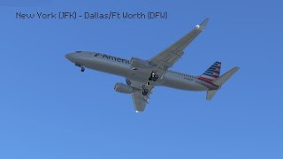 Infinite Flight Livestream American Airlines JFKDFW Part 2 [upl. by Lazaro]