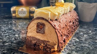 La Bûche façon Ferrero Rocher [upl. by Friedrick]