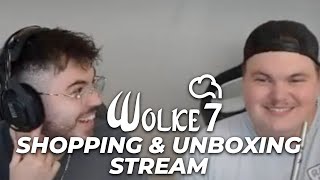 SHOPPINGSTREAM amp Unboxing bei Wolke7 w Alex 🤑 Hookaze15  Highlights  AljoschaYannick [upl. by Ididn924]