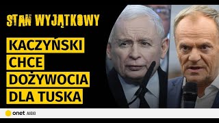 Rewizja u Ziobry Trzeszczy w koalicji Kaczyński chce dożywocia dla Tuska [upl. by Yemane471]