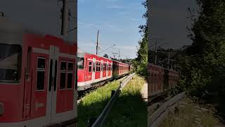 Schön anzusehen wie die alten SBahnen in die grüne Landschaft fahren [upl. by Tonye13]