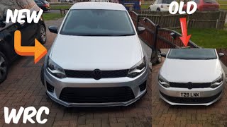 VW Polo 6r WRC bumper install [upl. by February262]