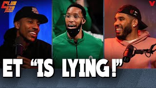 Jayson Tatum CALLS OUT Evan Turner for LYING about beating him 1v1 at Celtics practice  Club 520 [upl. by Ydasahc]