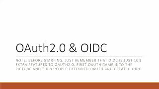 OAuth amp OIDC course overview  Hindi Explanation [upl. by Afira]