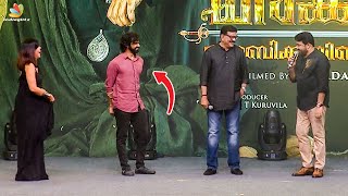 Mohanlal Imitates Pranav on Stage 😂  Marakkar Movie Priyadarshan Kalyani Priyadarshan [upl. by Libnah756]