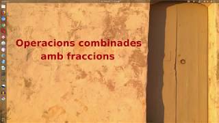 Fraccions operacions combinades [upl. by Ahsiea301]