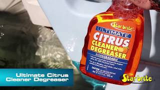 Degreaser Cleaner with Star Brite Ultimate Citrus Cleaner and Degreaser [upl. by Eatton]