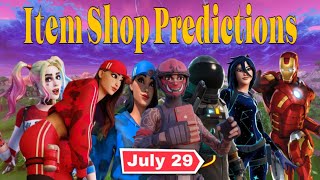 Fortnite Item Shop Tomorrow Predictions  Monday July 29 2024 July292024 [upl. by Daren]