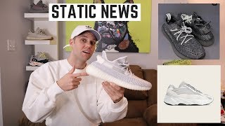 ADIDAS YEEZY STATIC UPDATE [upl. by Nepsa]