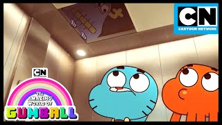 Dont Look Up Gumball and Darwin See Something Staring Back  Gumball  Cartoon Network [upl. by Ayomat]