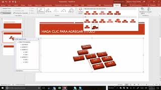 Crear un organigrama en PowerPoint 2016 [upl. by Abana]