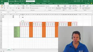 Créer un calendrier automatique dans Excel 📆 [upl. by Forcier]