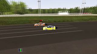 DCGP Round 2 Trackwood Final chase run  Assetto Corsa  ALN37 [upl. by My]