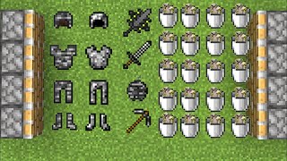 x1000 bedrock items  x1000 iron golem buckets [upl. by Just616]