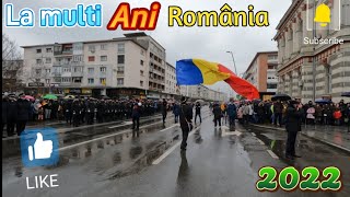 La mulți ani România1 dec 2022 Parada militara Bacău [upl. by Lattonia748]